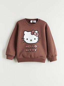 Hello Kitty Bask?l? K?z ?ocuk Sweatshirt