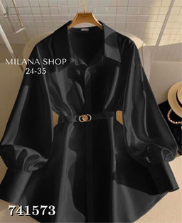 Удлиненная женская рубашка 741573