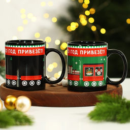 Кружка чайная керамическая хамелеон «Много хорошего!», 300 мл