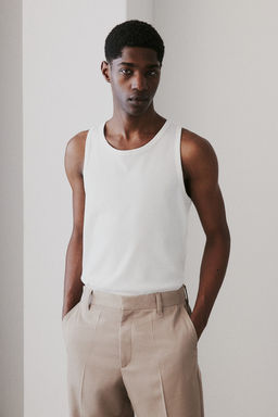 Pack de 2 camisetas sin mangas en canale Slim Fit