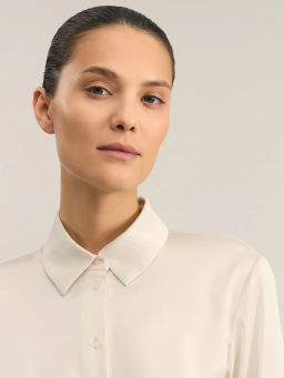 Атласная блузка / Zarina  фото 6