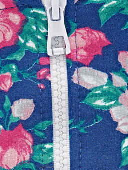 Толстовка с капюшоном для девочки на молнии UD 2304 розы - Mini maxi фото 3