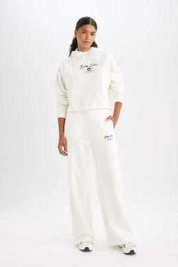 DeFactoFit NBA Boston Celtics Широкие спортивные штаны с двойными карманами и широкими штанинами стандартной длины