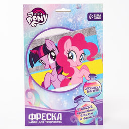 Набор для творчества, фреска Пинки Пай и Искорка, My little Pony - Hasbro фото 2