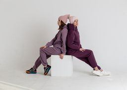 263/264М Костюм утепленный на молнии, беж - Knitka wear фото 7