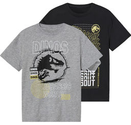 Футболки для мальчиков Мир Юрского периода 2шт