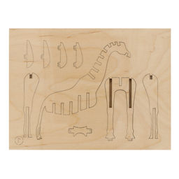 REZARK NIZ-15 Серия Живая природа Пазл 3D 29 элемент. Жираф