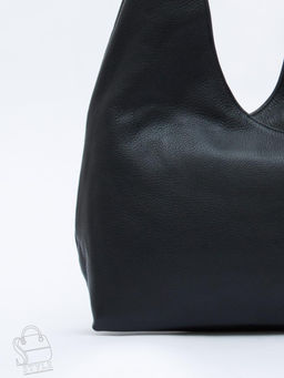 Сумка женская кожаная 5971Q black Polina&Eiterou  в Новосибирске