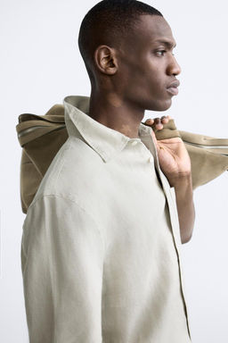 %100 KETEN GOMLEK - Zara фото 13