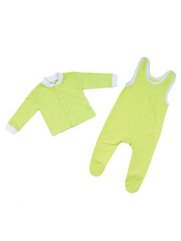 Кофточка ясельная салатовая