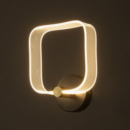 Бра «Кворум» LED 8 Вт 3000-6000К черный 25×20×6 см