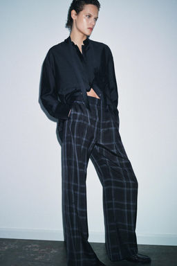 SHIRT WITH POCKETS AND TIE ZW COLLECTION - Zara фото 8