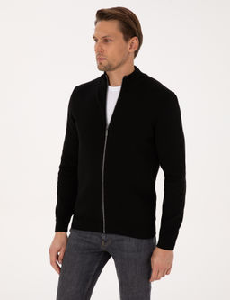 Siyah Regular Fit Triko H_rka - Pierre cardin фото 3