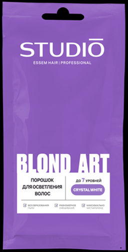 Порошок для осветления волос (30г) "STUDIO Professional" Blond Art, Crystal White.12 /255309/