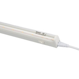 ULI-P17-14W/SPLE IP20 WHITE Светильник для растений светодиодный линейный, 870мм, выкл. на корпусе. Пластик. Спектр для фотосинтеза. TM Uniel