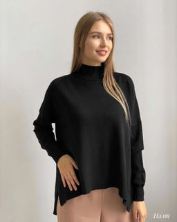 Свитер Нэлт One Size - Nadi bordo фото 37