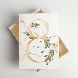 Коробка подарочная складная, упаковка, 8 марта, 21?15?7 см