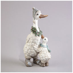 СТАТУЭТКА ГУСИ 14,5Х13,5Х27,5 СМ - Lefard фото 3