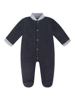 Комбинезон ясельный флисовый антрацит