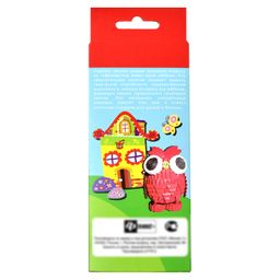 Цена за 2 шт. Набор для детского творчества арт.23889/48 из цветного картона Совенок и клея (ПВА) - 10мл, инструкция (16*7 см) - Феникс+ фото 5