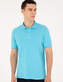 Turkuaz Slim Fit Basic Ti__rt - Pierre cardin фото 10
