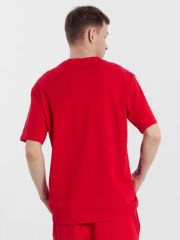 Футболка мужская красная с печатью красный +печать 111846 - Mark formelle фото 3