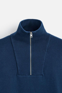 QUARTER ZIP SWEATER - Zara фото 9