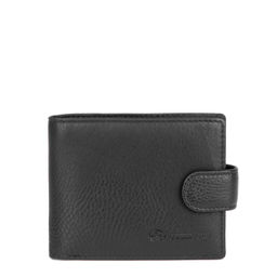 163-9 black, Мужской кожаный кошелёк, Barcelo Biagi