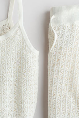Conjunto de 2 piezas en punto pointelle de algod?n - H&m фото 3