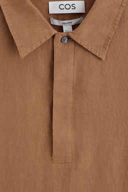 CAMISA DE LINO SIN BOTONES - H&m фото 9