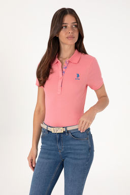 Kad_n Pembe Basic Ti__rt Sepette S_rpriz _ndirim - U.s. polo assn фото 3