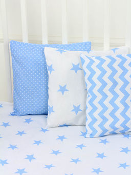 Бортики в кровать - Голубой Набор бортиков