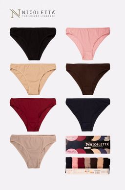 Женские трусы-слипы 7 шт. Nicoletta фото 6