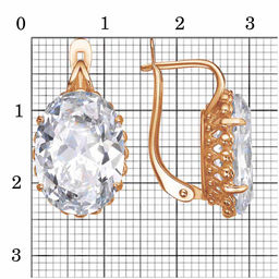 СЕРЬГИ 33814943 - Красная пресня фото 2