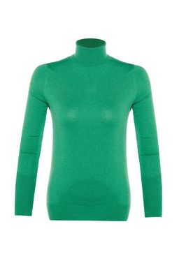 Kahverengi Merserize Gorunumlu Premium Iplik / Ozel Iplik Basic Triko Kazak TWOAW23KZ01514 - Trendyolmilla фото 15