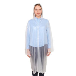 Дождевик-плащ Maclay, р. 46-48, цвет белый  фото 3