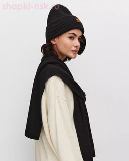 1001 KWH Комплект женский (колпак+шарф) (56-58)