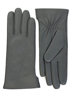 Перчатки жен п/ш LB-0170-sh d.grey
