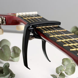 Каподастр для гитары, зажим для струн, черный