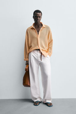 OPEN WEAVE SHIRT - Zara фото 2