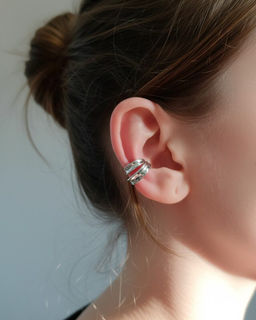 Серьги - кафф