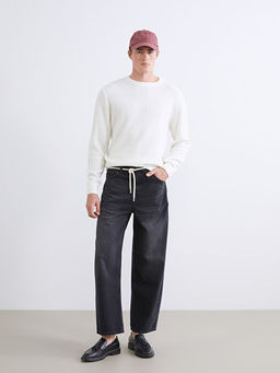 Loose Fit Erkek Jean Pantolon