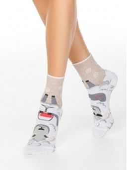 Носки жен. HAPPY 18С-227СП (60/6) - 170 бежевый