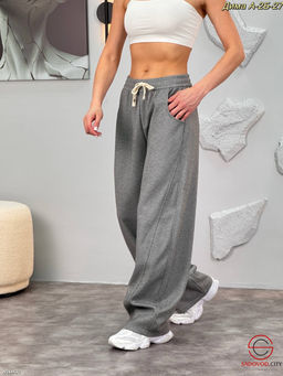 Брюки с высокой посадкой