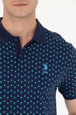 U. S. Polo Assn Мужская темно-синяя футболка - U.s. polo assn фото 8