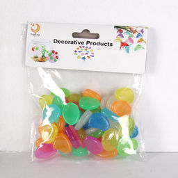 Декоративные камни 100г светящиеся / XM-79 /уп 200/ пластик - Галеонтрейд фото 5