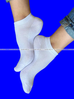 Цена за 3 пар. 3 ПАРЫ - Следки женские сетка АССОРТИ