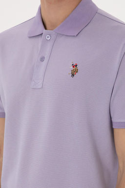 Erkek Regular Fit Polo Yaka Lila Basic Ti__rt - U.s. polo assn фото 7
