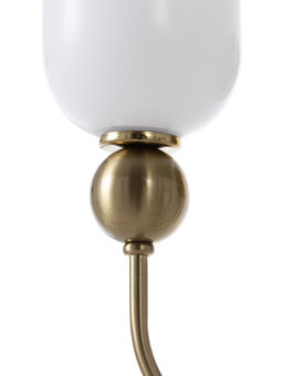 Бра G11064/1w, 1хE14, 60 Вт, медный/белый