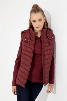 Женский красный жилет Неожиданная скидка в корзине